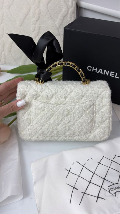 Сумка Chanel біла
