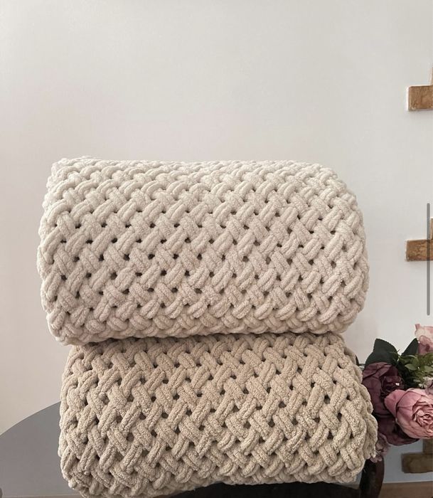 Плед з пряжі Alizze puffy