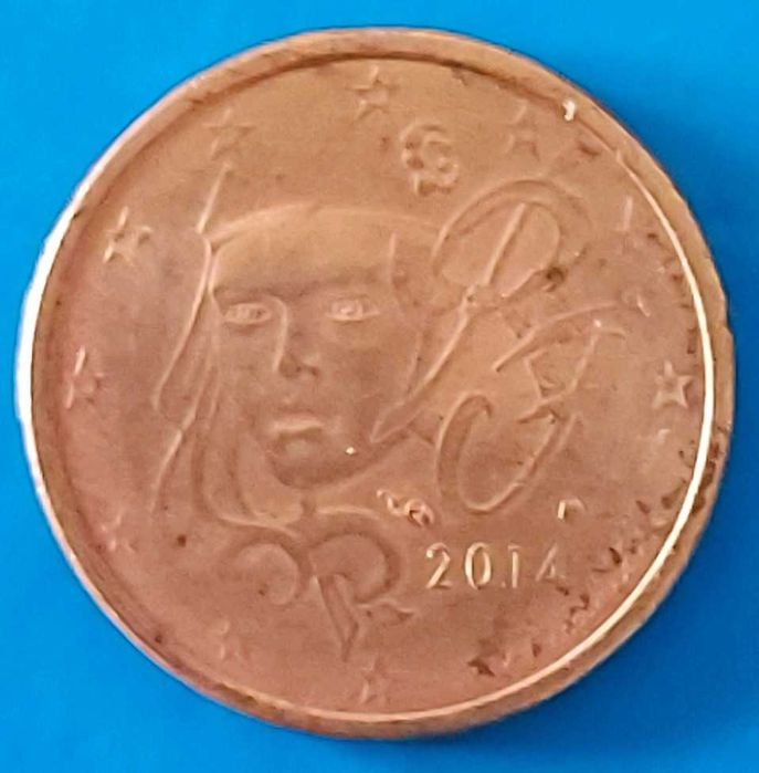2 Cêntimos de 2014 da França