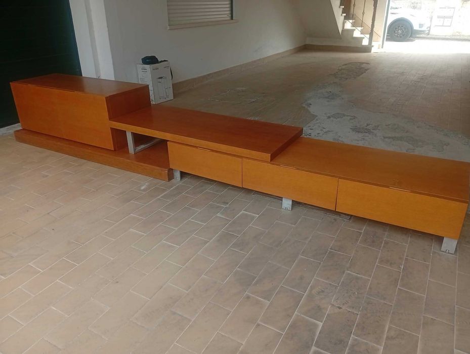 Móvel de sala madeira maciça
