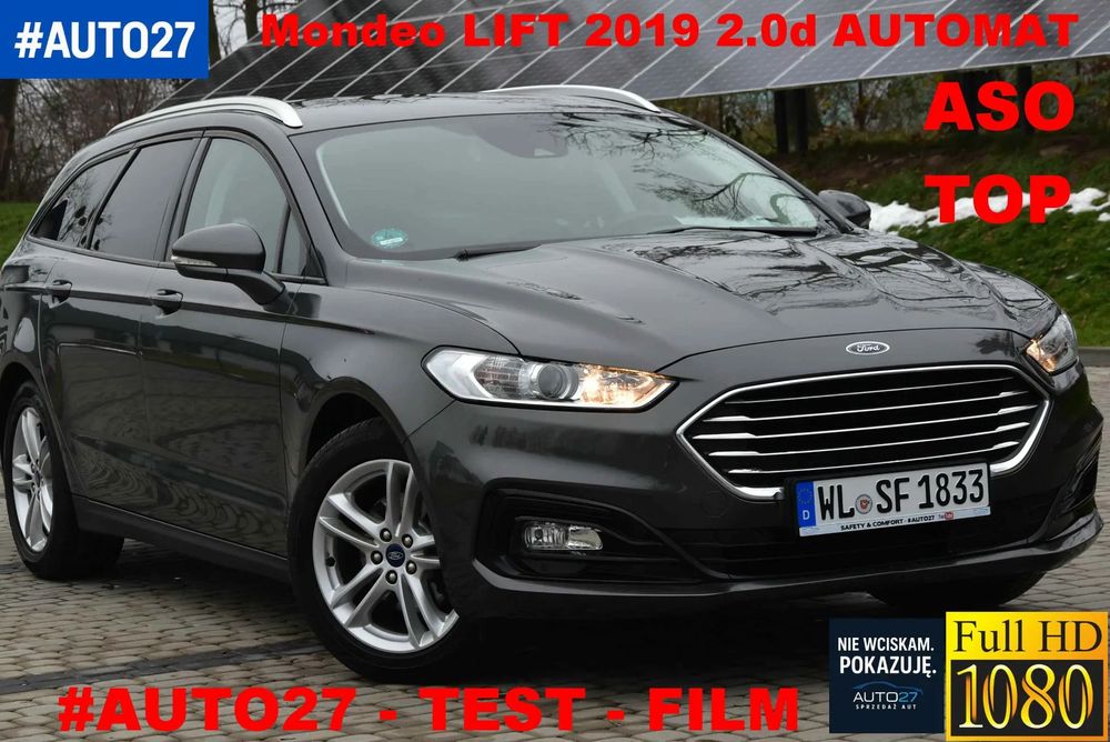 Ford Mondeo #AUTO27*Film*Automat*Magnetic*Nowy serwis ASO*ALU 17"*Iwł*ALU*TOP