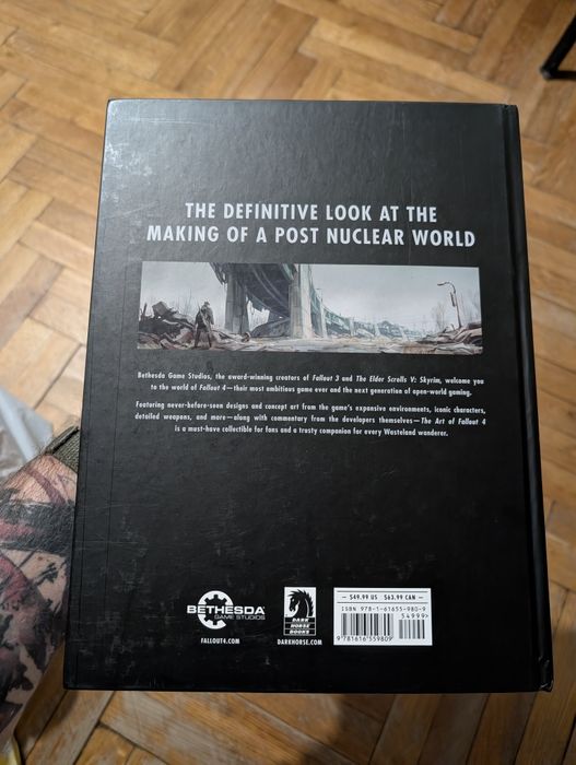 Книга артбук The art of Fallout 4