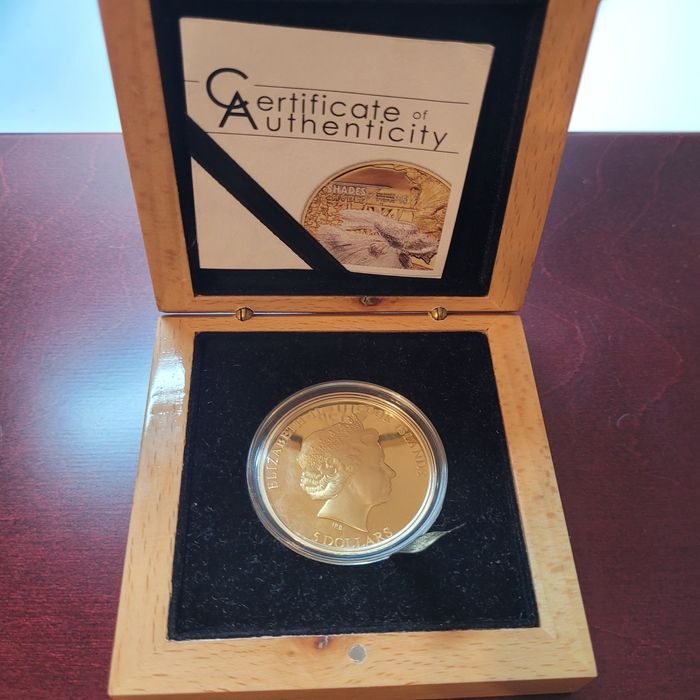 Srebrna moneta Shades of Nature 16 Fighting Fish