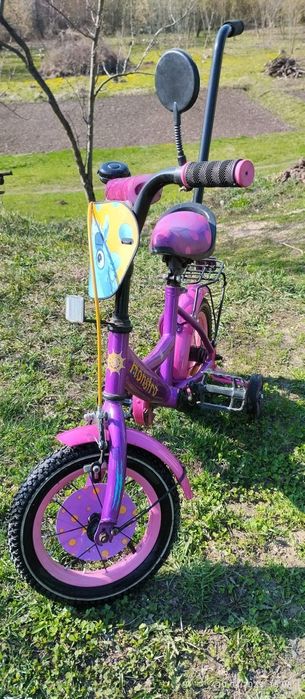 Велосипед для дівчинки як новий