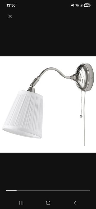 Candeeiro de Parede Årstid Ikea