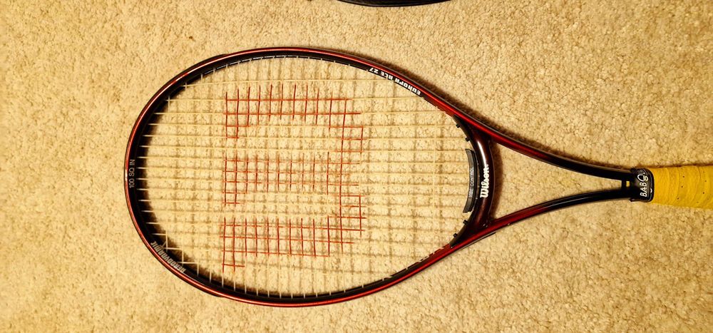 Raquete ténis Wilson com capa (Muito bom estado)