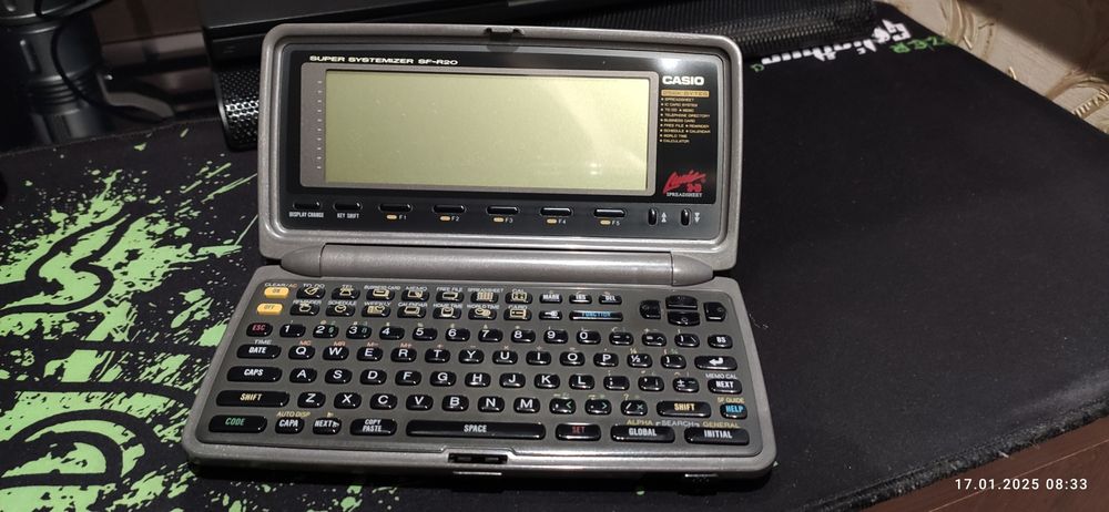 Super sistemizer casio sf-r20