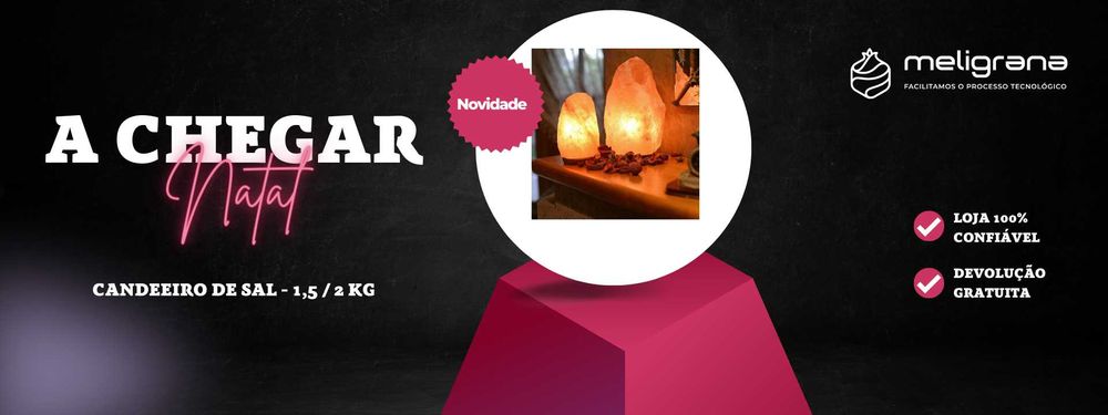 Candeeiro de sal dos Himalaias 1.5kg a 2 Kg