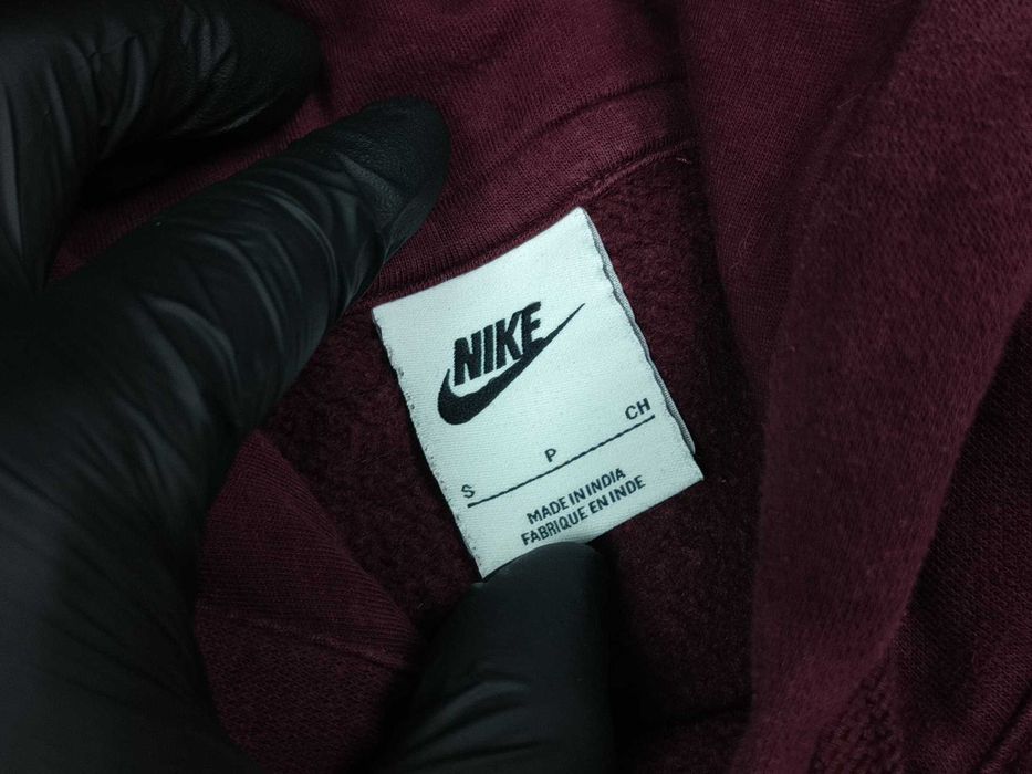 [M] NIKE широке худі оригінальне бавовна нові коллекції бордове