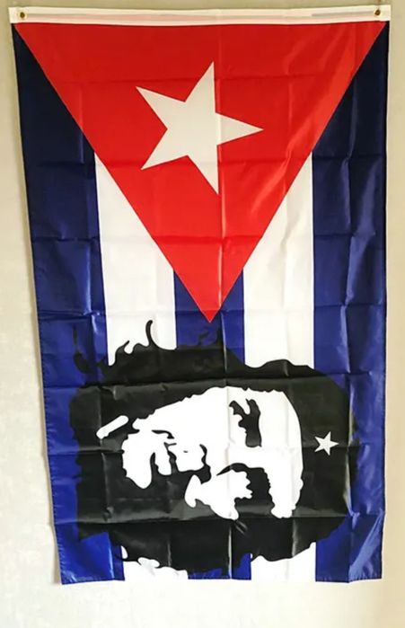 Bandeira Cubana Che Gueva Nova Na Embalagem