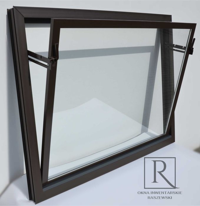Okna inwentarskie gospodarcze 120x90 + siatki ASF Producent