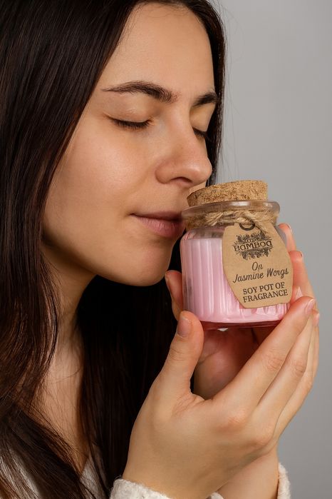 Pote de Vela de Cera de Soja