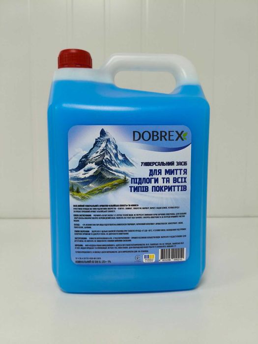 Засіб для миття підлоги TM Dobrex , з ароматом квіткова свіжість 5 л