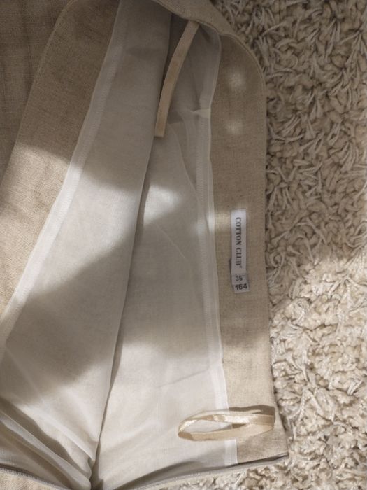 Spódnica lniana Cotton Club