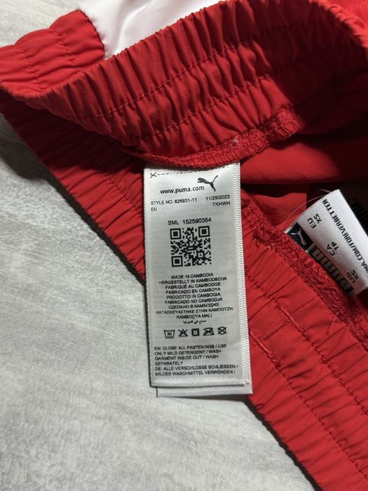 Жіночі оверсайз спортивні штани puma t7 oversized на утяжках xs-s