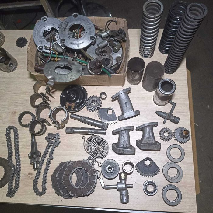 Części WSK 175, tryb zdawczy i inne