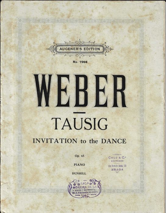 Piano - Weber - Convite à Dança op.65