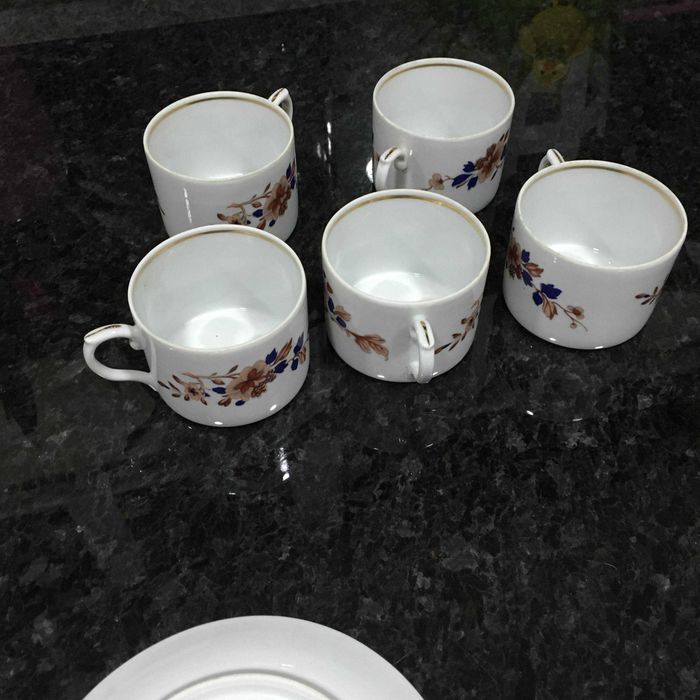 Conjunto chá Vista Alegre excelente estado muito antigo vintage