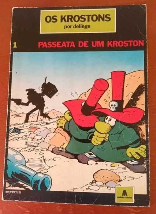 6 BD's Walt Disney + 1 Krostons (anos 80 e 90)