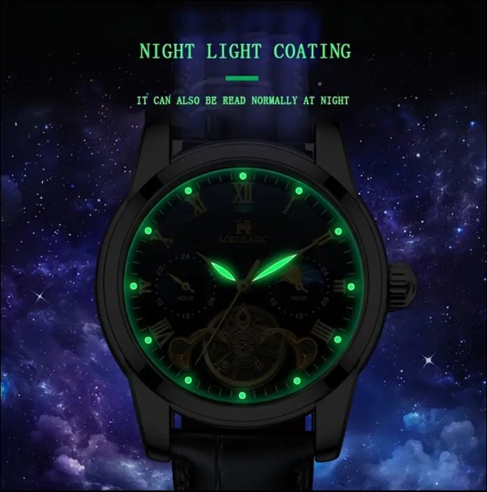 Механічний годинник AOKULASIC з автопідзаводом