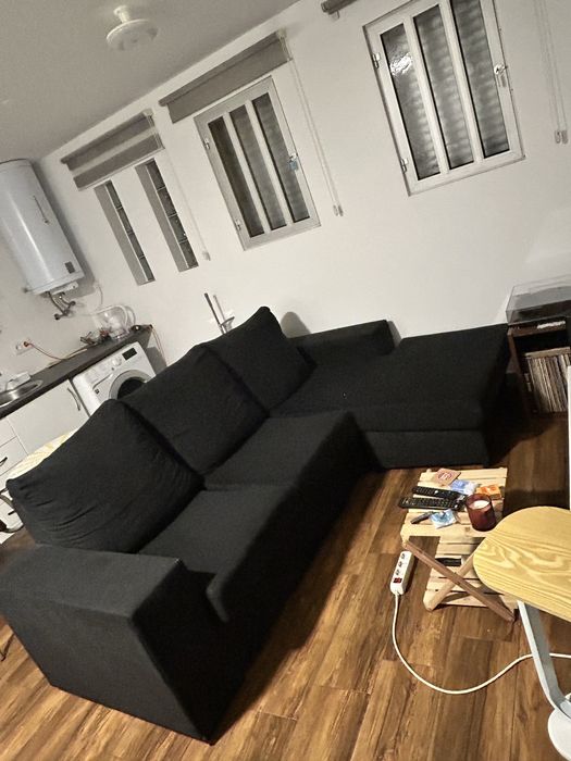 Sofá com chaise longue