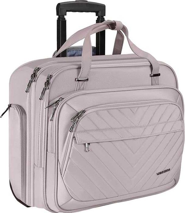 VANKEAN Torba na laptopa 15,6" na kółkach RFID wodoodporna