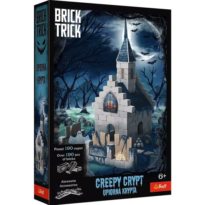 Brick Trick Halloween. Upiorna Krypta. Klocki ceramiczne. Trefl