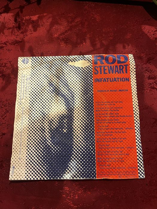 Vinil single "Infatuation", de Rod Stewart