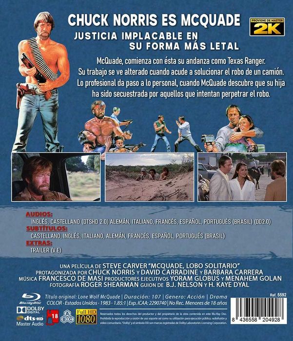 Mcquade, Lobo Solitario/McQuade, o Lobo Solitário (Blu-Ray)-Legendas Brasileiro