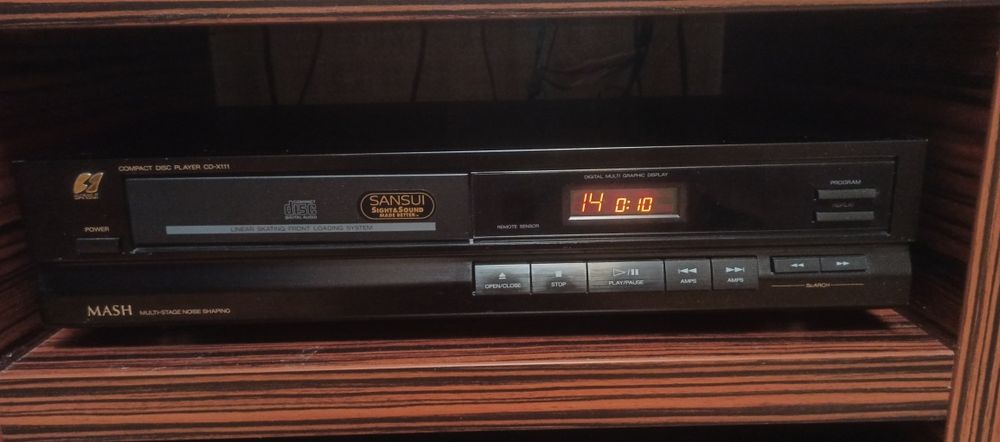 Sansui CD-X111 compact disk CD player програвач дисків