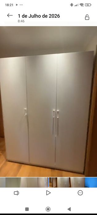 Guarda vestido de 2 e 3 portas