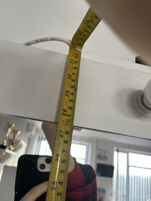 Підвісна тумба з дзеркалом