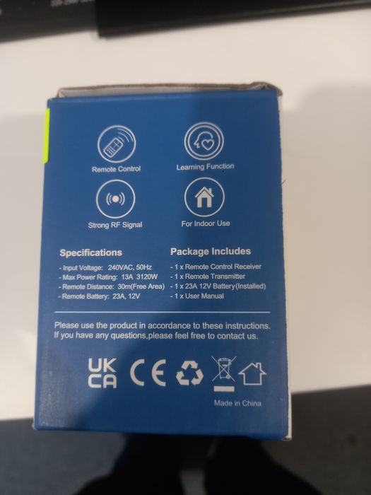 Inteligentne gniazdko sterowane pilotem