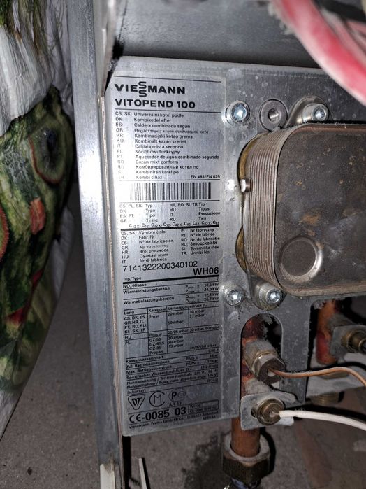 Kocioł piec Viessmann Vitopend 100 WH06 dwuobiegowy