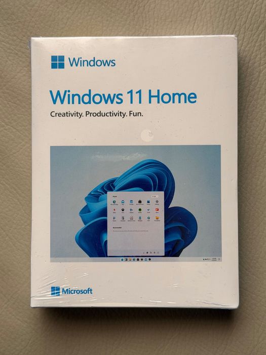 Microsoft Windows 11 Home BOX USB COA Oryginał Nowy Pudełko z kluczem