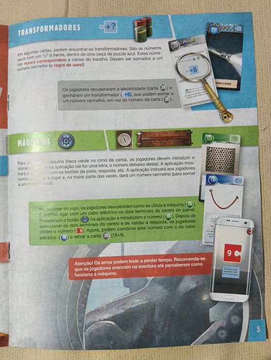 Jogo de Cartas Unlock! Mystery Adventures-Escape Room