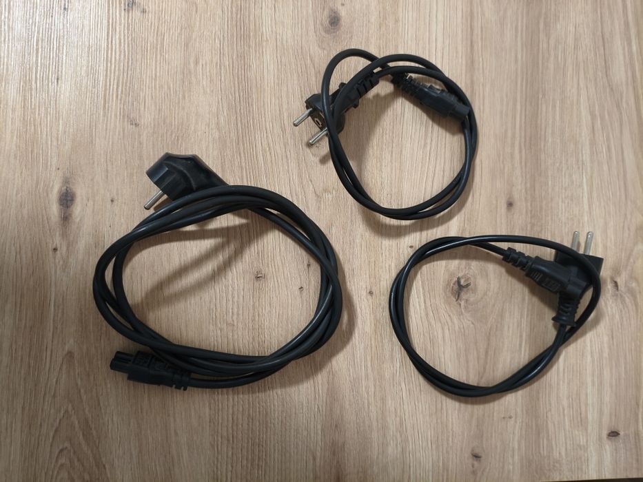 Zestaw 3x kabel zasilający „koniczynka"