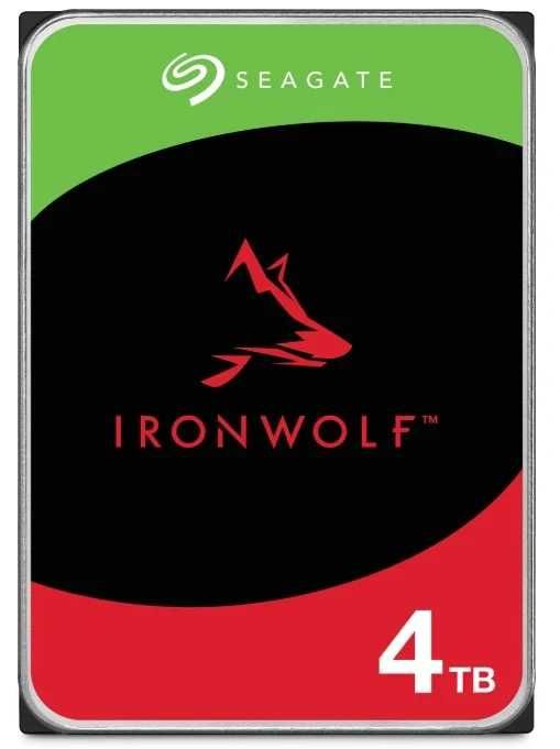 Seagate IronWolf 4TB, wewnętrzny dysk twardy, NAS, 3.5", SATA 6 GB/s ST4000VNZ06