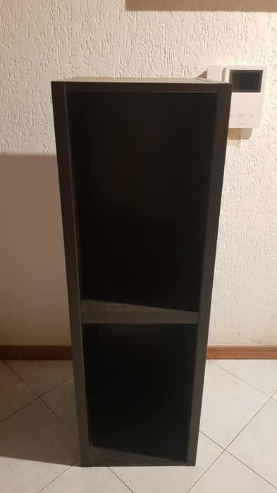 Movel preto IKEA 2 espaços de arrumação