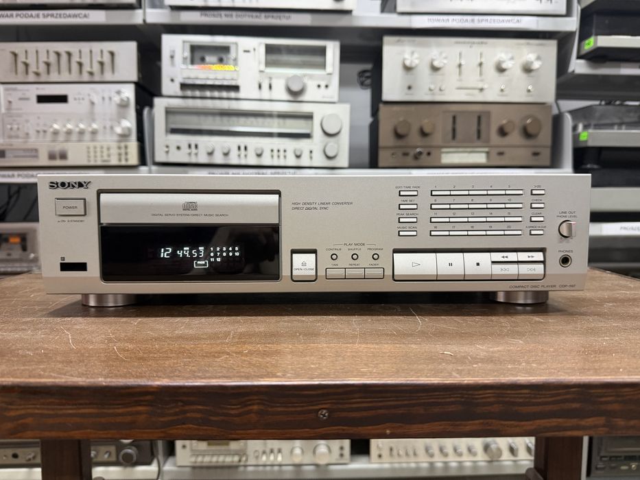 Odtwarzacz płyt CD Sony CDP-597 Audio Room