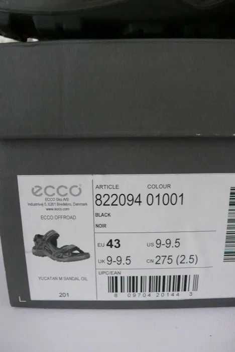 Sandały męskie sportowe ECCO OFFROAD YUKATAN 822094 skóra 43EU 27,5CM