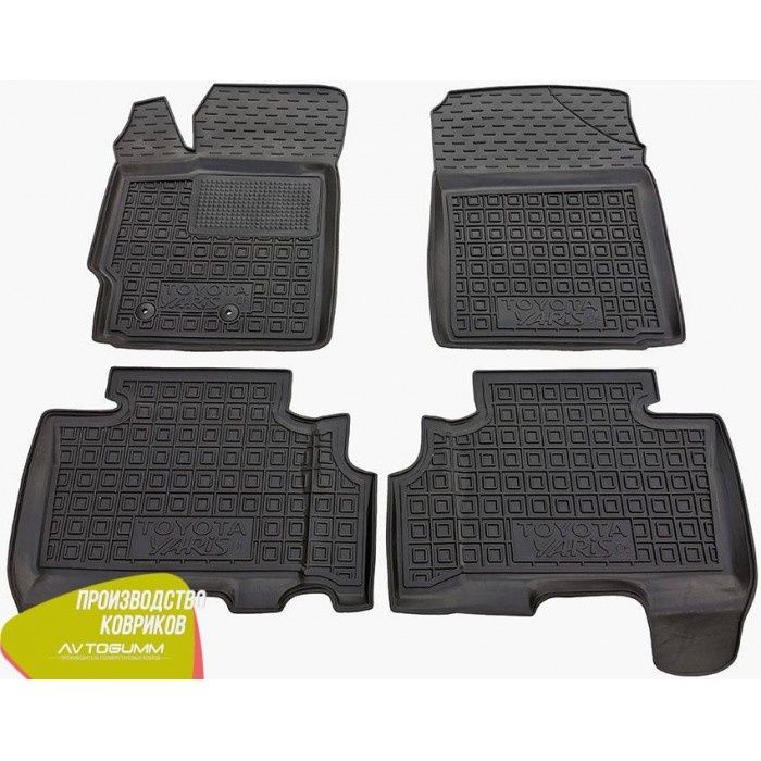 Коврики Toyota Avensis_Corolla_RAV 4_Auris_Camry резиновые автогум