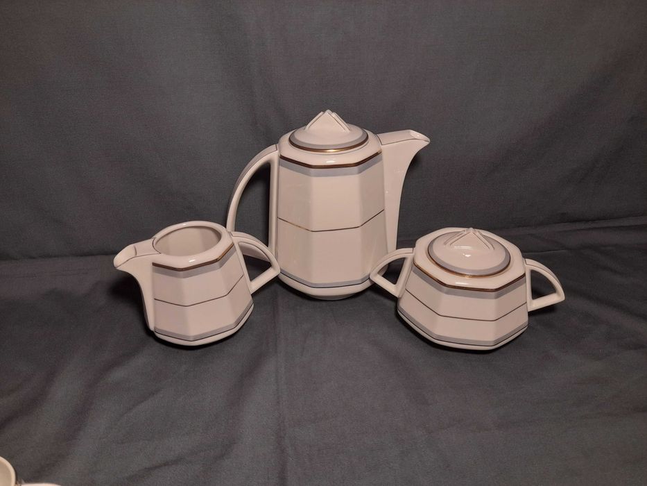 Serviço de café Fábrica do Candal-- Art Déco