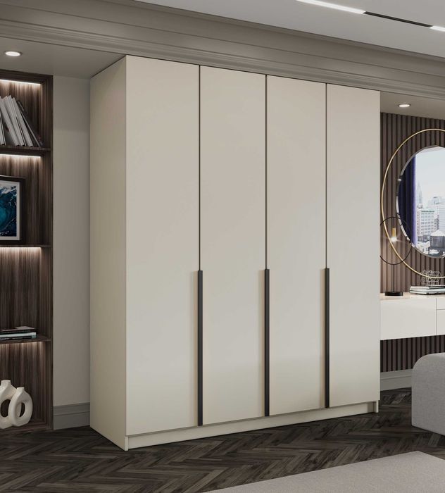 Szafa 4-drzwiowa otwierana 200cm! różne kolory! PROMOCJA !!