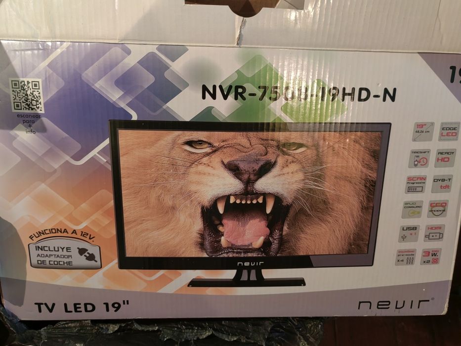 Televisão Campismo ou Caravanas quase nova em caixa