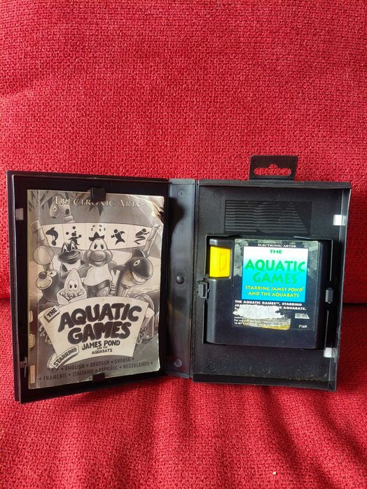 SEGA Megadrive The Aquatic Games starring James Pond and The Aquabats