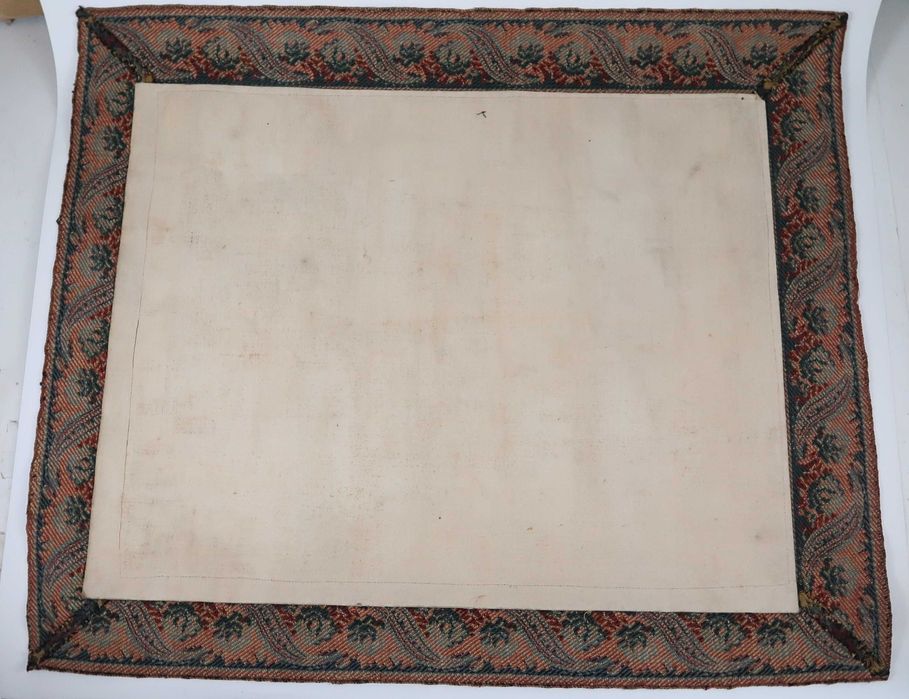 Catedral Santiago Compostela (Óleo gravura em tecido ?)