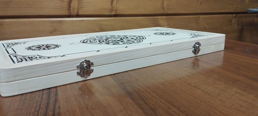 Нарди дерев'яні великі 52 см х 52 см.