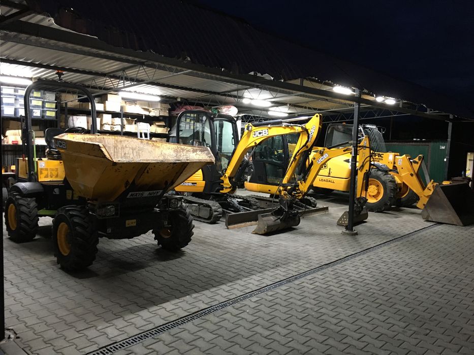 Usługi/ Wynajem koparki/wozidła/ładowarka teleskopowa JCB # HDS