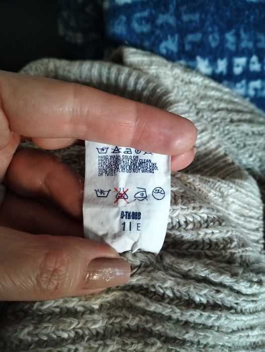 Світер "Trussardi" чоловічий бежевий меланж шерсть